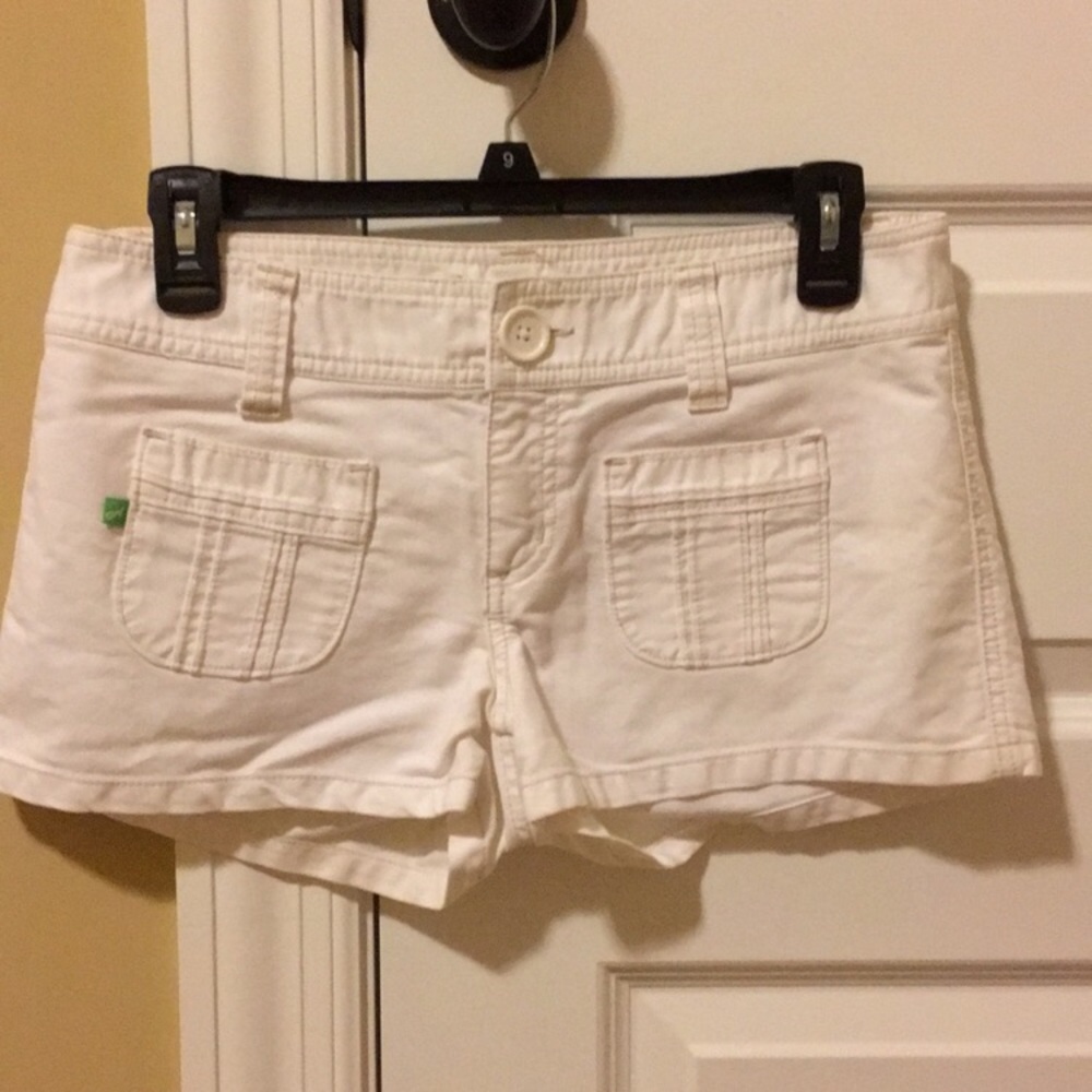 Aeropostale white shorts